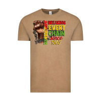 Vintage Coffee juneteenth breaking every chain since 1865 Vintage Tee - CowGirlArtShop