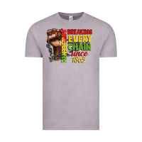 Vintage Zinc juneteenth breaking every chain since 1865 Vintage Tee - CowGirlArtShop