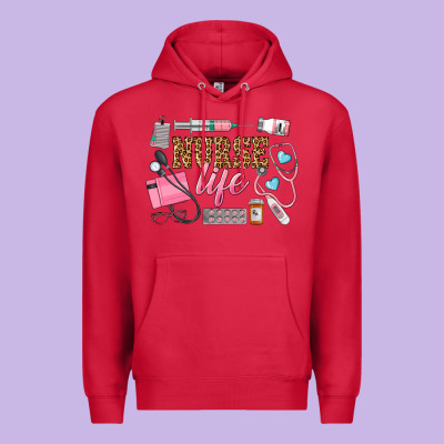 Western Nurse Life Premium Hoodie Designed By Lillyallendesigns