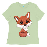 Matcha fox Ladies Tee - texasbilliewilder