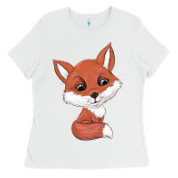 White fox Ladies Tee - texasbilliewilder