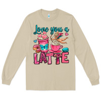 Mushroom love you a latte Long Sleeve Tee - OliviaCreatesArt