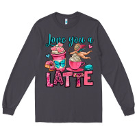 Smoke love you a latte Long Sleeve Tee - OliviaCreatesArt