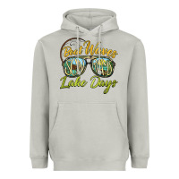 Moon Dust boat waves sun rays lake days Heavyweight Hoodie - BarkalooDesign