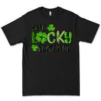 Black st. patrick's day one lucky teacher Premium Tee - RanaPortraitStore