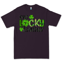 Plum st. patrick's day one lucky teacher Premium Tee - RanaPortraitStore