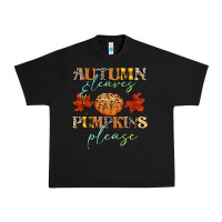 Black autumn leaves and pumpkins please Urban Heavy Tee - CowGirlArtShop