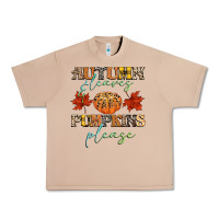 Burro autumn leaves and pumpkins please Urban Heavy Tee - CowGirlArtShop