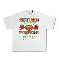Lunar Rock autumn leaves and pumpkins please Urban Heavy Tee - CowGirlArtShop