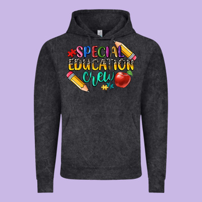 Special Education Crew Vintage Hoodie Designed By Cowgirlartshop