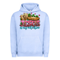 Pigment Grape Ice jesus is my valentine Urban Hoodie - AdoDesignShop