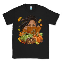 Black Fall with black girl Classic Tee - NancyCooperArtShop