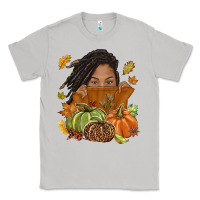 Moon Dust Fall with black girl Classic Tee - NancyCooperArtShop