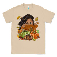 Mushroom Fall with black girl Classic Tee - NancyCooperArtShop