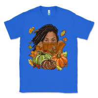 True Royal Fall with black girl Classic Tee - NancyCooperArtShop