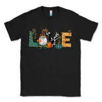 Black Fall Love Gnome Classic Tee - RanaPortraitStore