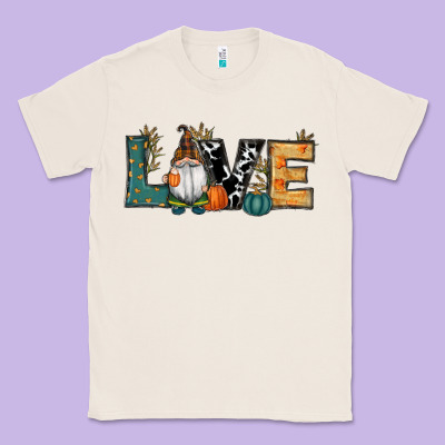 Fall Love Gnome Classic Tee Designed By Ranaportraitstore