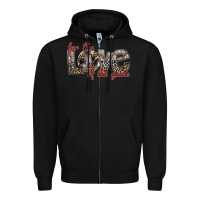Black for the love of the game Zipper Hoodie - SublimationCraftShop