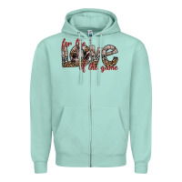 Seafoam for the love of the game Zipper Hoodie - SublimationCraftShop
