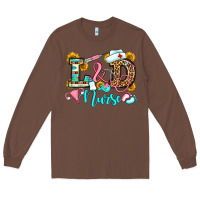 Chestnut labor and delivery nurse Long Sleeve Tee - OliviaCreatesArt
