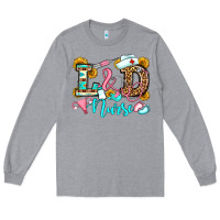 Heather Grey labor and delivery nurse Long Sleeve Tee - OliviaCreatesArt