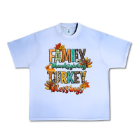 Grape Ice family thanksgiving turkey blessing Urban Heavy Tee - CowGirlArtShop