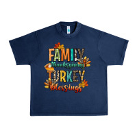 Navy family thanksgiving turkey blessing Urban Heavy Tee - CowGirlArtShop