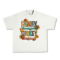 Pistachio family thanksgiving turkey blessing Urban Heavy Tee - CowGirlArtShop