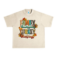 Sandshell family thanksgiving turkey blessing Urban Heavy Tee - CowGirlArtShop