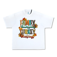 White family thanksgiving turkey blessing Urban Heavy Tee - CowGirlArtShop