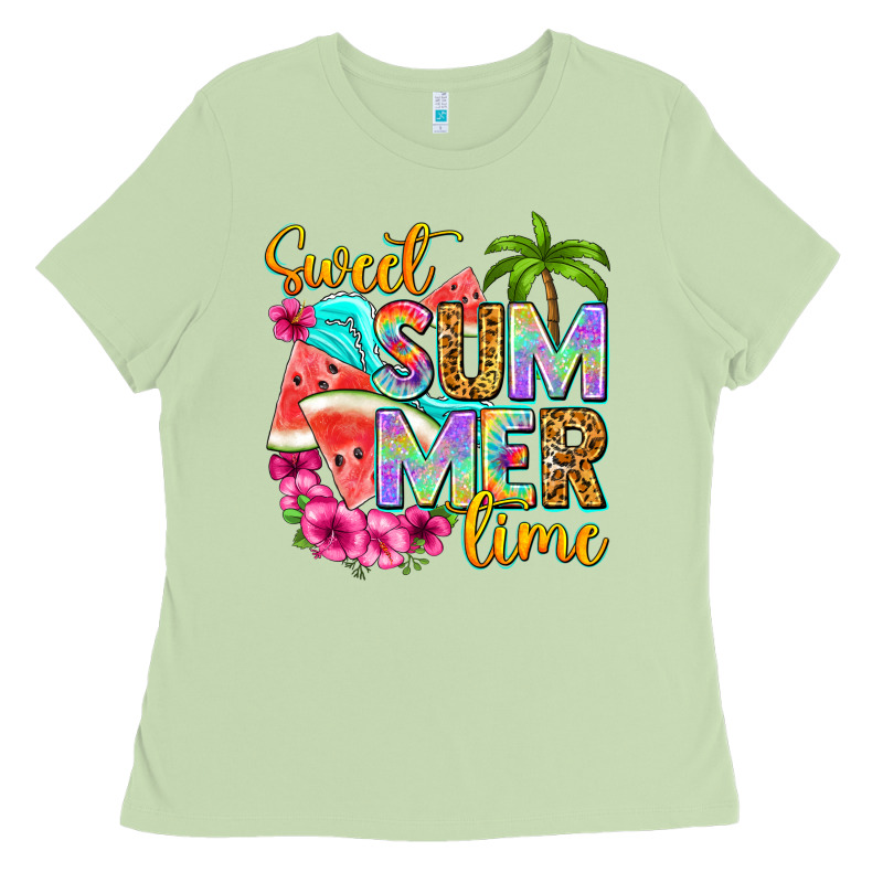 Sweet Summer Time Ladies Tee by NancyCooperArtShop | Teevron