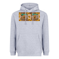 Heather Grey coffee time gnomies 15 oz mug Heavyweight Hoodie - BarkalooDesign