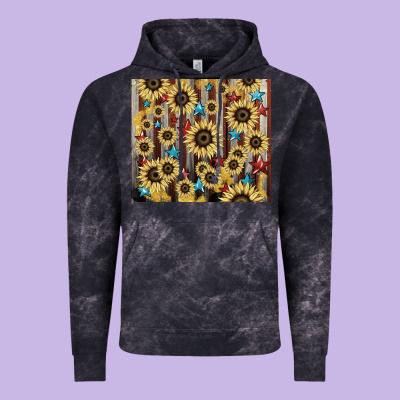 America Flag Sunflower Star Tumbler Vintage Hoodie Designed By Howdyjamesfarm