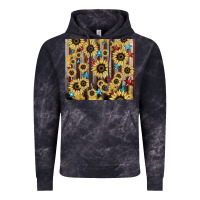 Cloud Black America flag sunflower star tumbler Vintage Hoodie - HowdyJamesFarm