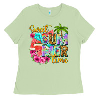 Matcha sweet summer time Ladies Tee - NancyCooperArtShop
