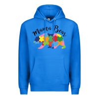 True Royal mama bear Premium Hoodie - CowhideDigitalArt