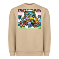 Mushroom easter Heavyweight Sweatshirt - CowhideDigitalArt