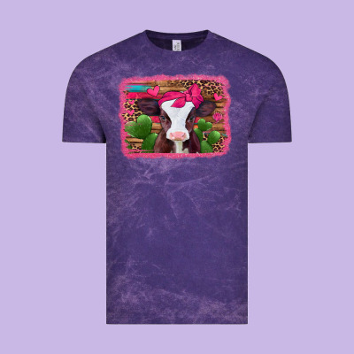 Valentines Day Baby Calf Vintage Tee Designed By Jasminsmagicworld