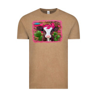 Vintage Coffee valentines day baby calf Vintage Tee - Jasminsmagicworld