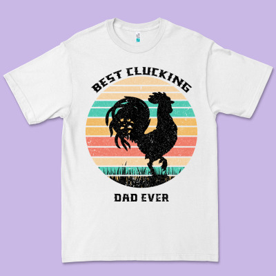 Best Clucking Dad Ever Premium Tee Designed By Bettercallsaul