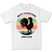 White Best Clucking Dad Ever Premium Tee - Bettercallsaul