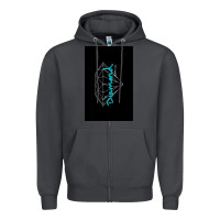Smoke Diamond Supply Co Teal Gift Zipper Hoodie - trangStudio