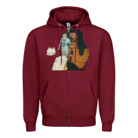 Burgundy Dick The Birthday Boy Gift Zipper Hoodie - trangStudio