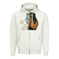 Oatmeal Heather Dick The Birthday Boy Gift Zipper Hoodie - trangStudio