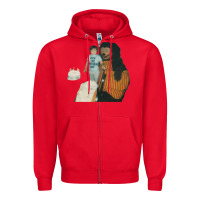 Red Dick The Birthday Boy Gift Zipper Hoodie - trangStudio