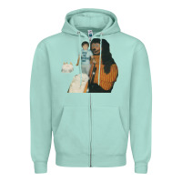 Seafoam Dick The Birthday Boy Gift Zipper Hoodie - trangStudio