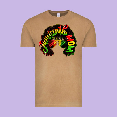 Juneteenth Mom Vintage Tee Designed By Cowgirlartshop
