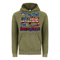 Vintage Olive I'm not drunk i'm patriotic 4th of july Vintage Hoodie - CowGirlArtShop
