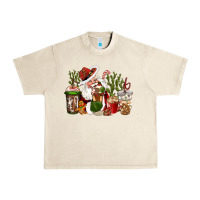 Sandshell western santa cowboy coffe cups christmas Urban Heavy Tee - CowGirlArtShop