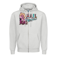 Nail Hustler Zipper Hoodie | Teevron